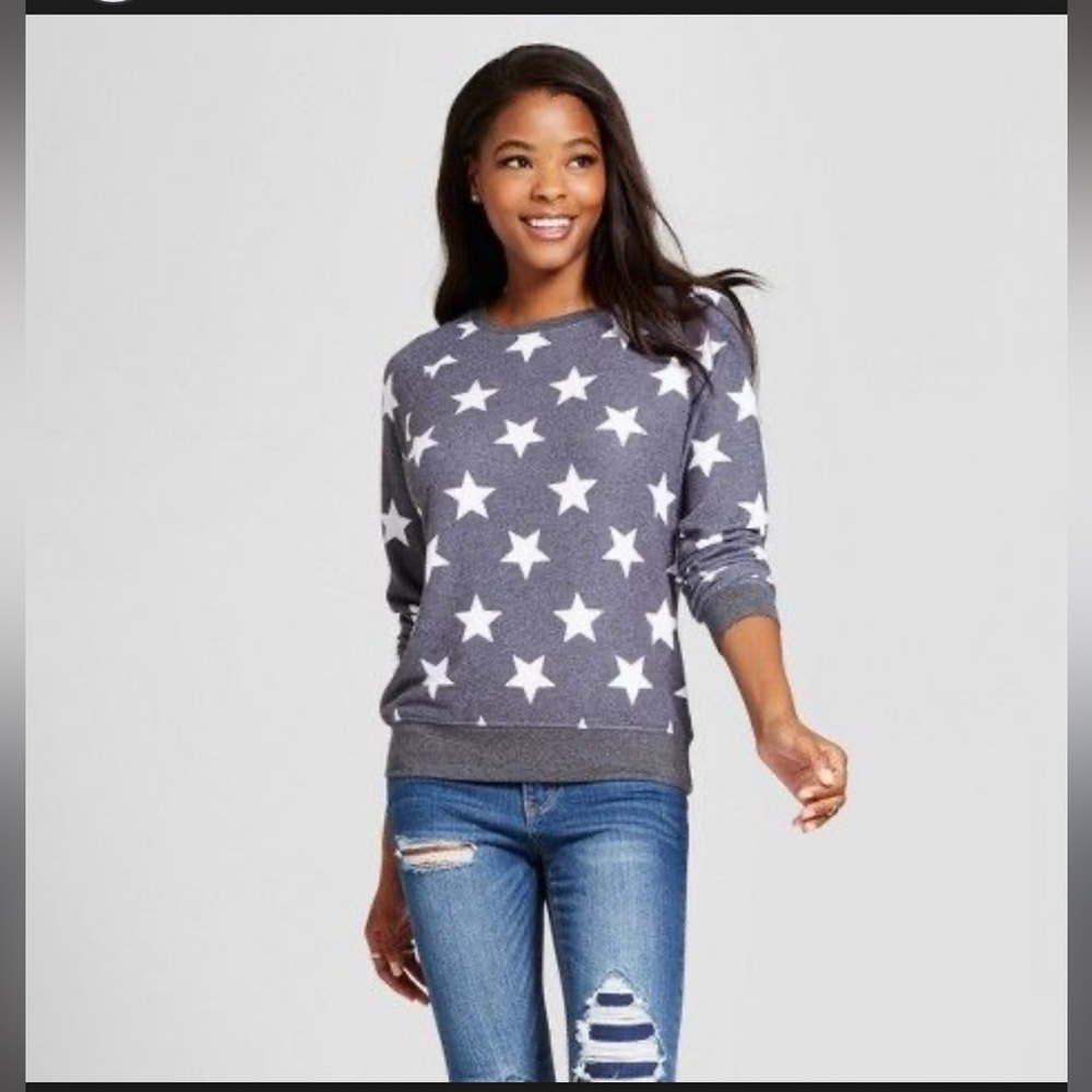 Gray Star Crewneck